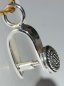 Preview: Steinhalter im Ethnostil, Silber