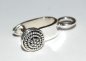 Preview: Steinhalter im Ethnostil, Silber