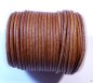Preview: Rindslederband Vintage Copper Brown, ca. 2 mm