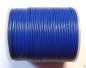 Preview: Rindslederband blau, ca. 1,5 mm