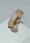 Preview: Ring-Set mit dreifarbigen Silberringen.
