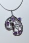Preview: Amethyst-Anhänger und -Brosche in einem.