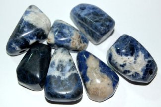 Edelstein Anhänger Sodalith - Freiform -