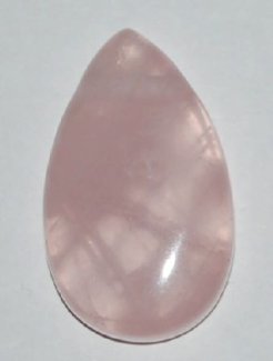 Geometrischer Anhänger Rosenquarz