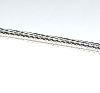 Silberkette Fuchsschwanzcollier