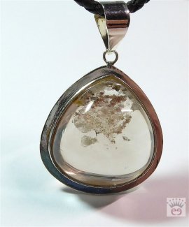 Lodolit-Anhänger - Tropfenform