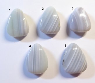 Achat-Anhänger Tropfenform