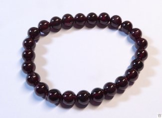 Kugelarmband Granat, 8mm