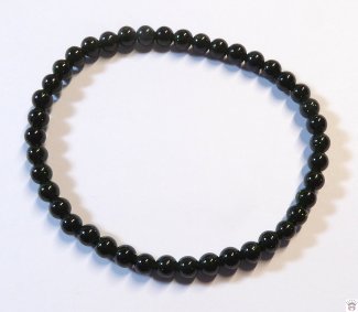 Armschmuck Kugelarmband Grünfluss, ca. 4 mm