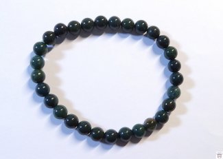 Armschmuck Kugelarmband Heliotrop, ca. 6 mm,