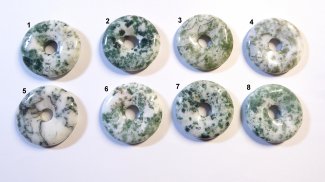 Donut rund, Baumachat, ca.30 mm