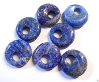 Edelsteindonut Lapislazuli, ca. 18 mm
