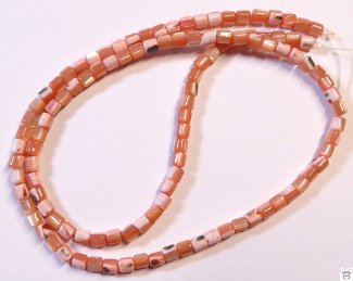 Muschelperlenstrang, Rose Peach