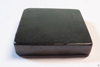Schungit-Platte, ca. 50x50mm