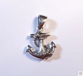Silberanhänger Anker