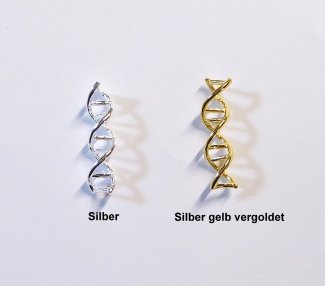 Silberanhänger DNA