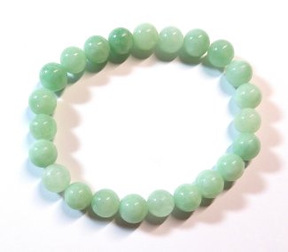 Edelsteinarmband Jade (beh.),