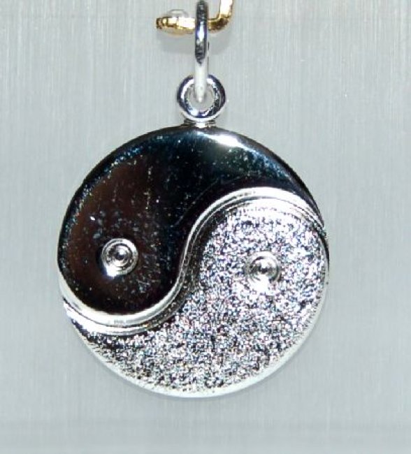 Silberanhänger Yin Yang