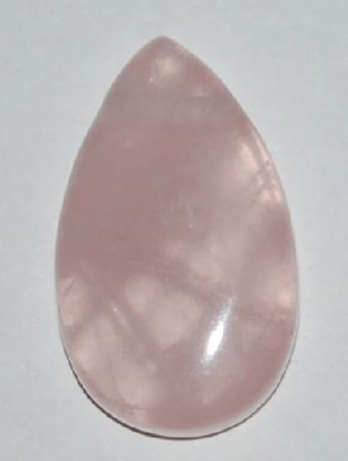 Geometrischer Anhänger Rosenquarz