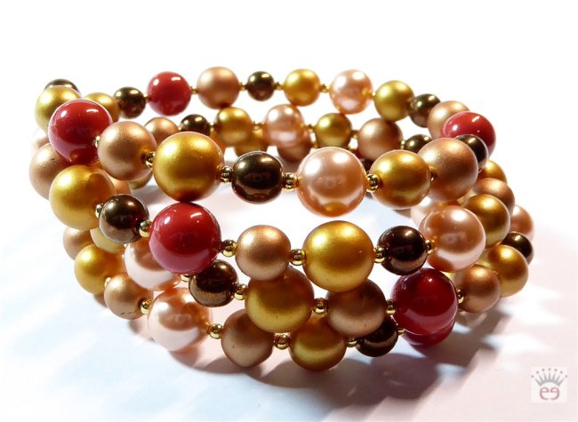 Memory Wire, Glaswachsperlen