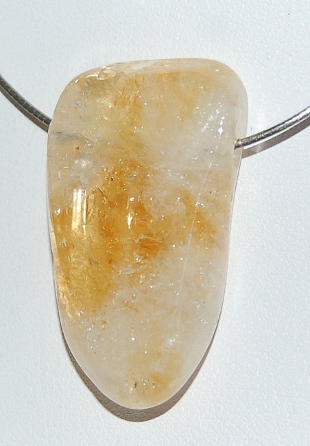 Freiformanhänger Citrin