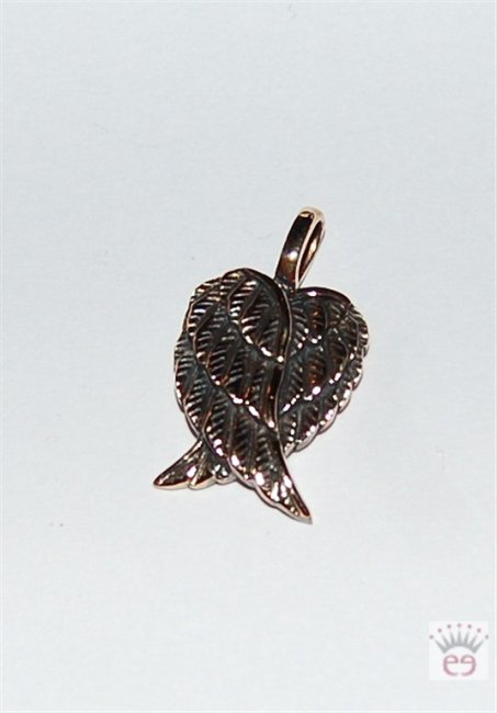 Bronze-Anhänger Engelsflügel