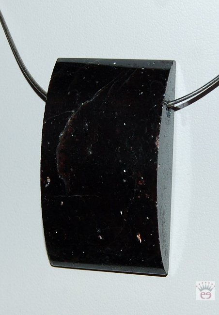 Edelsteinanhänger Granat, Rechteck