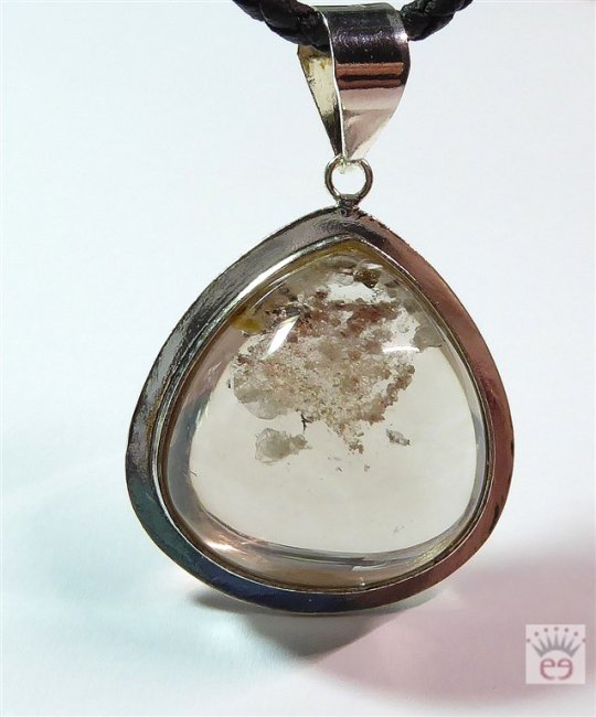 Lodolit-Anhänger - Tropfenform