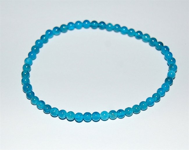 Armschmuck Kugelarmband Apatit, ca. 4 mm