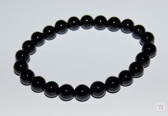 Kugelarmband Onyx, 8mm