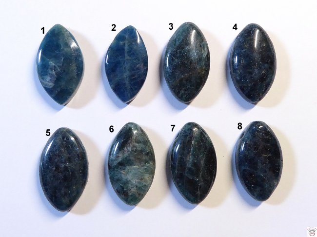 Edelstein Anhänger Navette Apatit