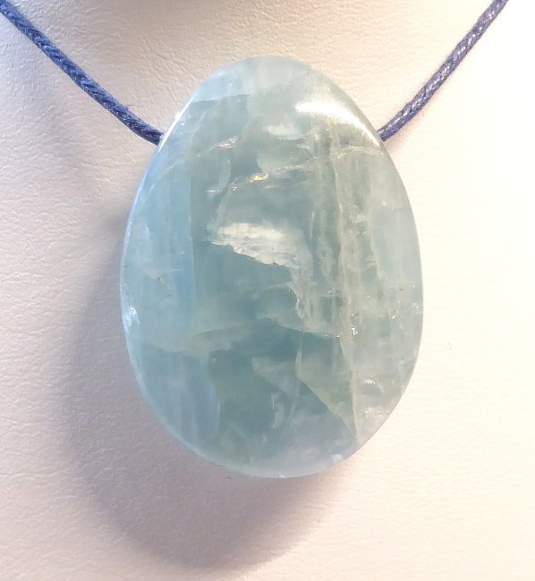 Aquamarin-Anhänger, Tropfenform
