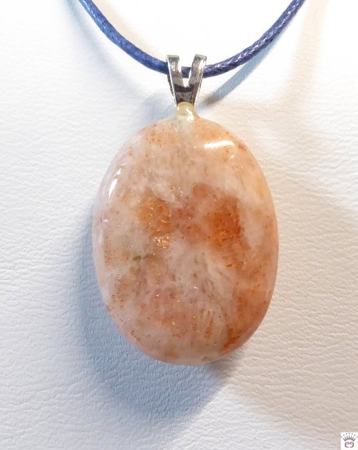 Ovaler Sonnensteinanhänger