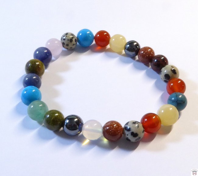 Armband Multicolor, ca. 8mm