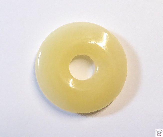 Donut rund, Orangencalcit, ca.30 mm