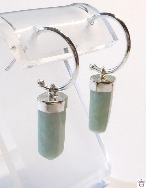 Halbcreole, Amazonit-Spitze, Silber