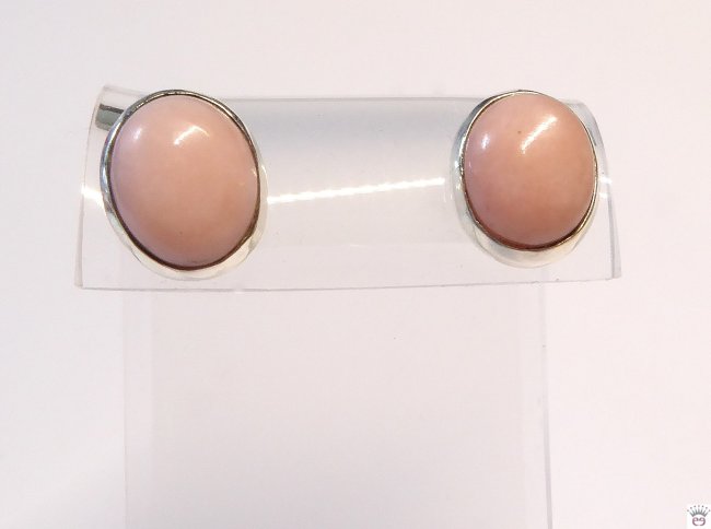 Silberohrstecker Andenopal