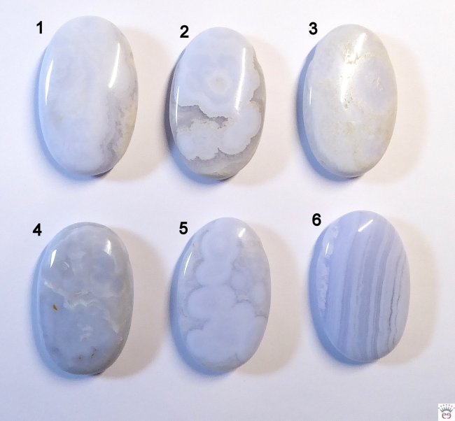 Edelstein Anhänger Linsenstein Chalcedon