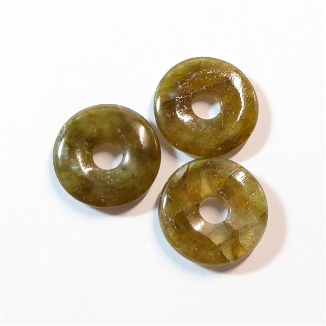 Donut Labradorit, ca. 15 mm