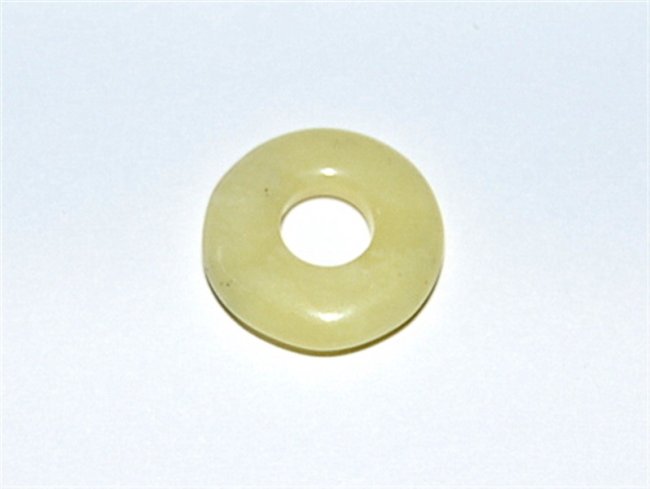 Donut Lemon Jade, ca. 15 mm