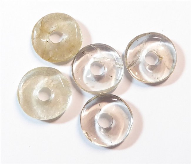 Donut Rutilquarz, ca. 15 mm