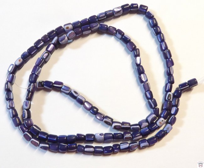 Muschelperlenstrang, Blue Purple