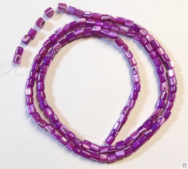 Muschelperlenstrang, Orchid Purple