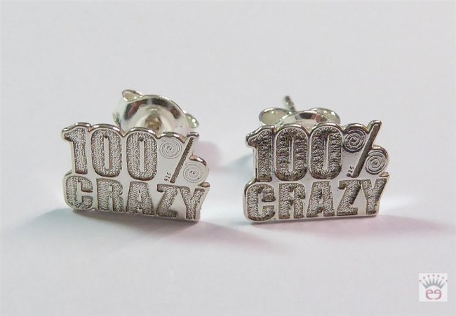 Ohrstecker CRAZY