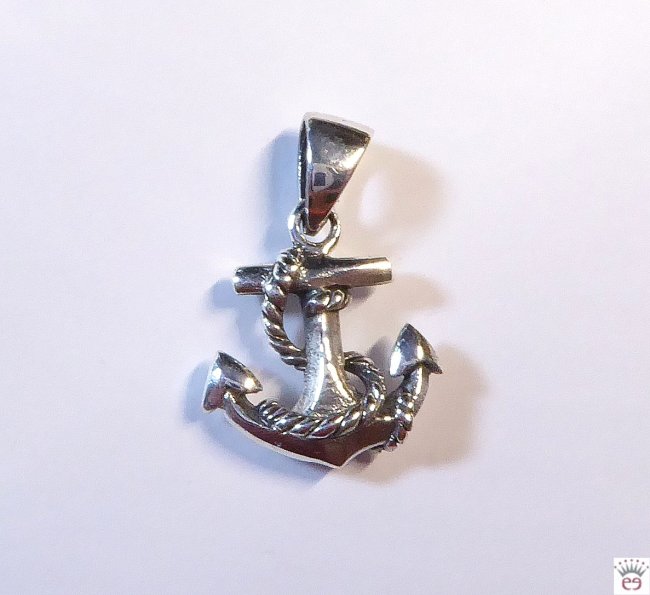 Silberanhänger Anker