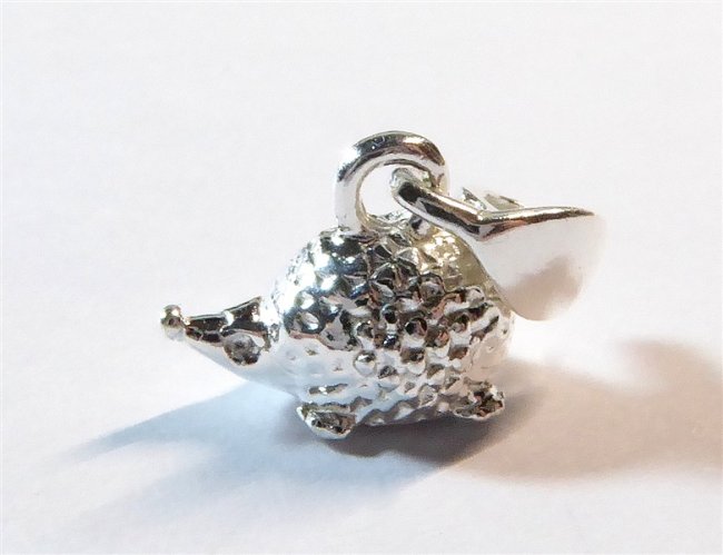 Silberanhänger Igel