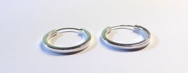 Creolen aus Silber 925