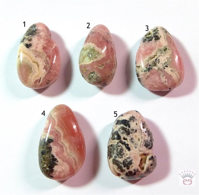 Rhodochrosit Trommelstein