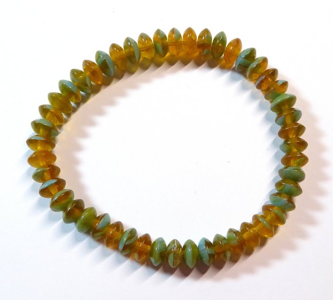 Glasarmband, Glasrondelle