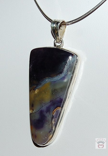 Dreieckiger Tiffany Stone-Anhänger